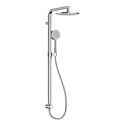 Shower Column 200mm Head Single Function Handset