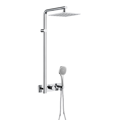 Thermostatic Square Shower Mixer Set