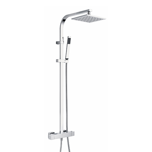 Shower Column 250mm×250mm Head Single Function Handset