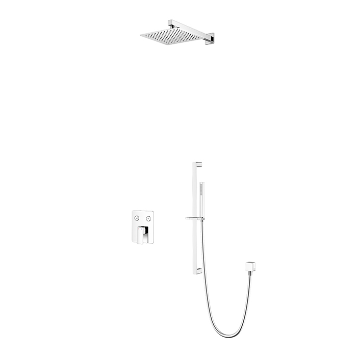 Multi colored Dual Function Square Concealed Shower Mixer