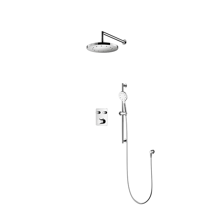 2 outlet thermostatic shower set 14