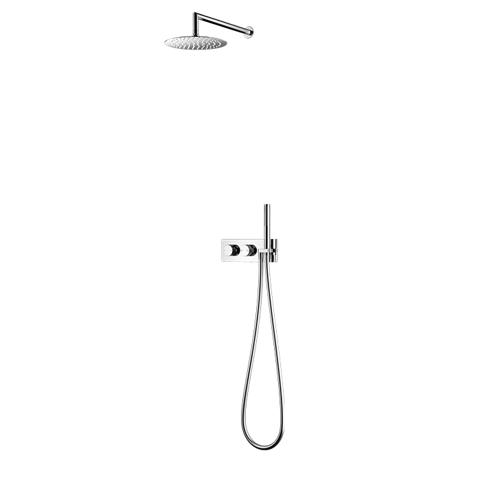 wall mounted bathroom shower set 12