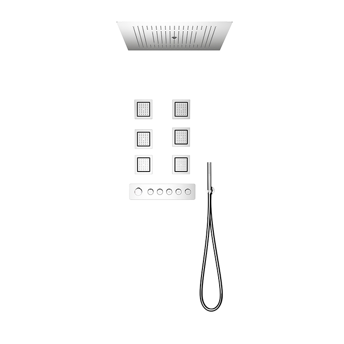 5 functions shower package with body jet 10